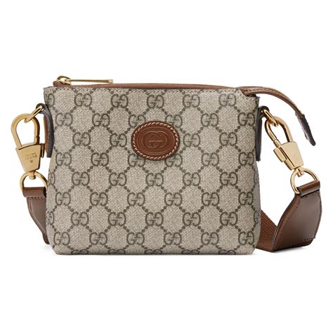 gucci interlocking g messenger bag|authentic Gucci Messenger bag.